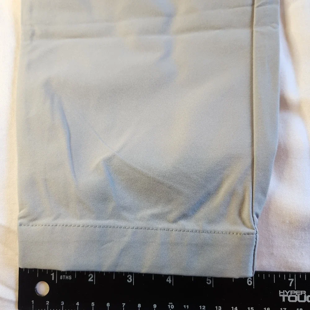 BANANA REPUBLIC Motion Tech Hybrid Pants Mens‎ 30 Quarry Gray Water Repellent
